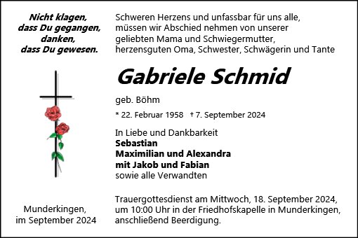 Gabriele Schmid