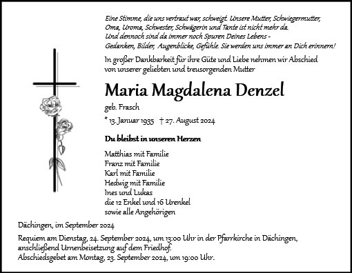 Maria Denzel