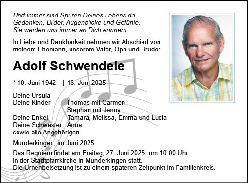 Adolf Schwendele