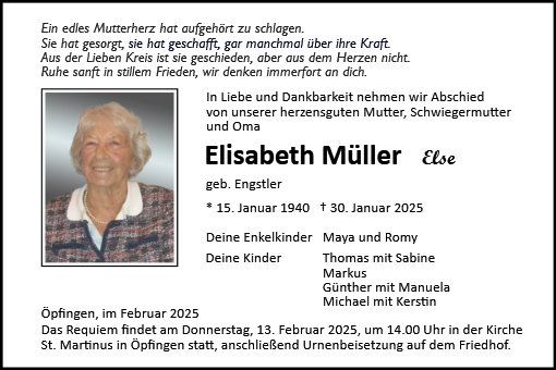 Elisabeth Müller