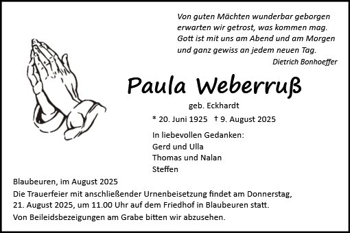 Paula Weberruß