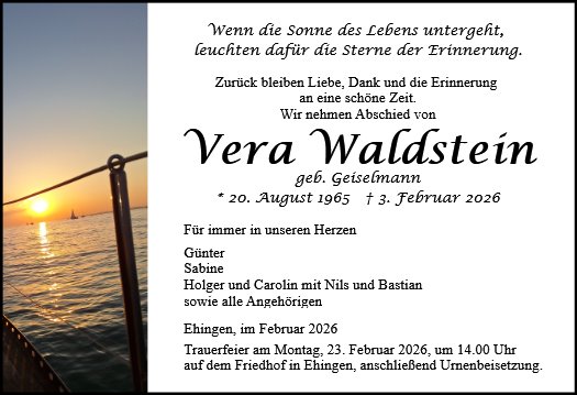 Vera Waldstein