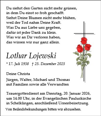 Lothar Lojewski
