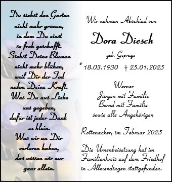 Dora Diesch
