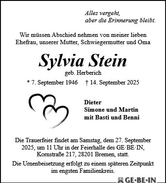 Sylvia Stein