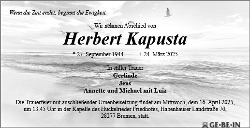Herbert Kapusta