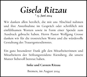 Gisela Ritzau