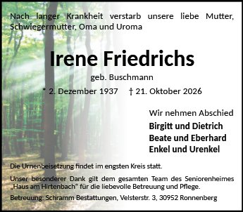 Irene Friedrichs