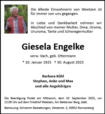 Giesela Engelke 