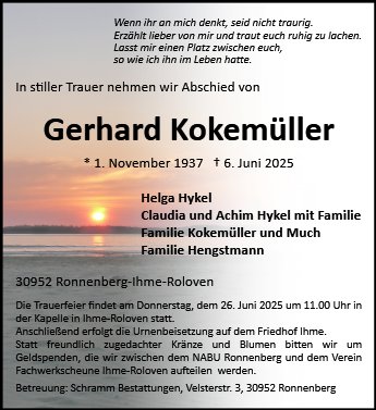 Gerhard Kokemüller
