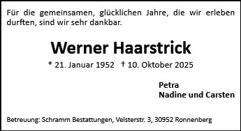 Werner Haarstrick