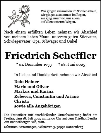 Friedrich Scheffler