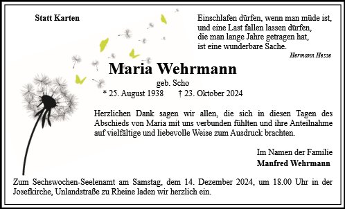 Maria Wehrmann