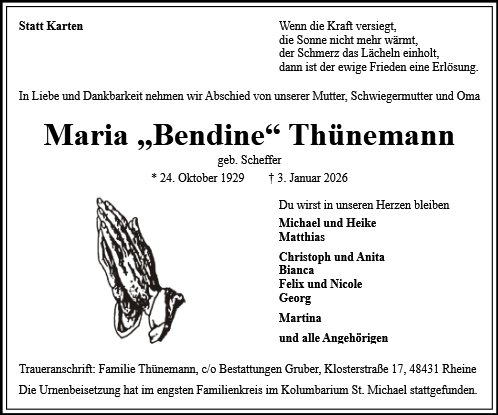 Maria Thünemann