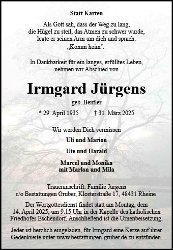 Irmgard Jürgens