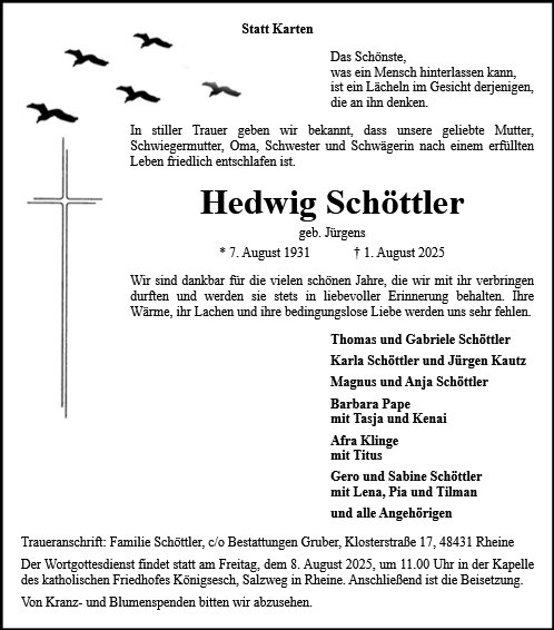 Hedwig Schöttler