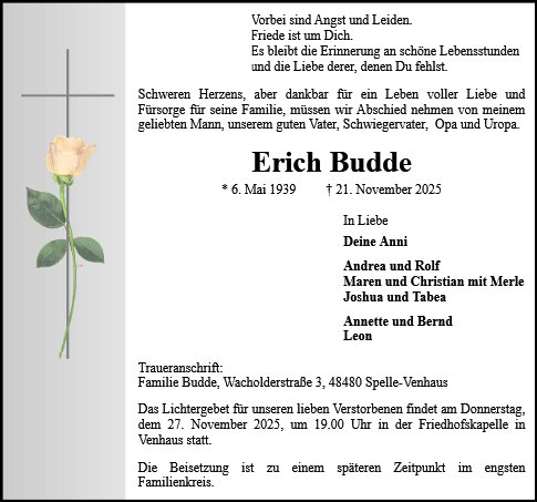 Erich Budde