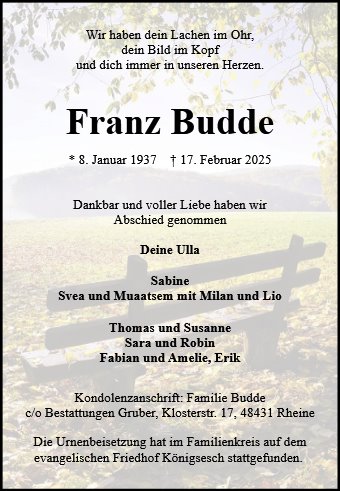 Franz Budde