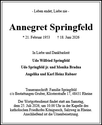 Annegret Springfeld