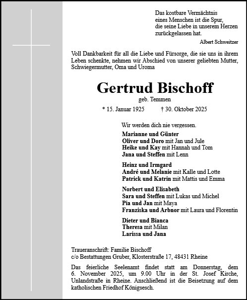 Gertrud Bischoff
