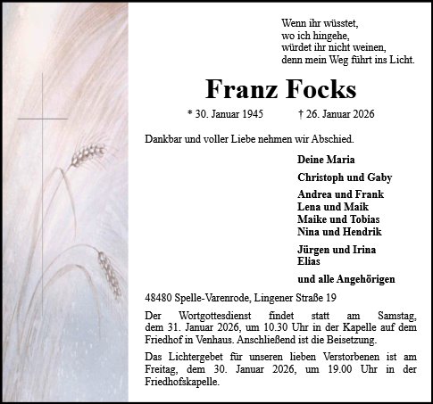 Franz Focks
