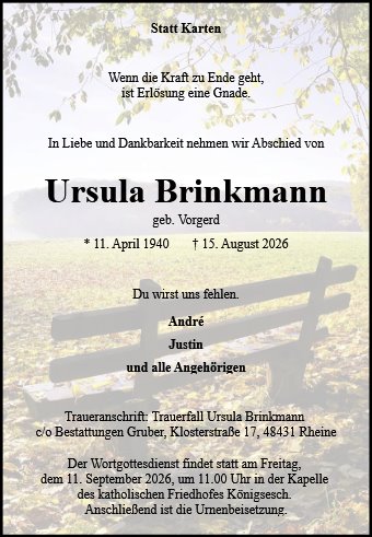 Ursula Brinkmann