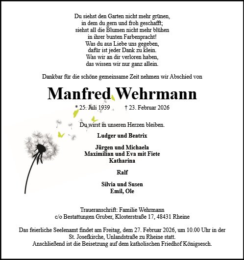 Manfred Wehrmann