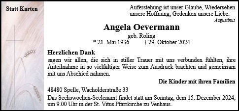 Angela Oevermann