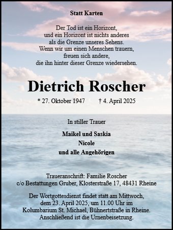 Dietrich Roscher
