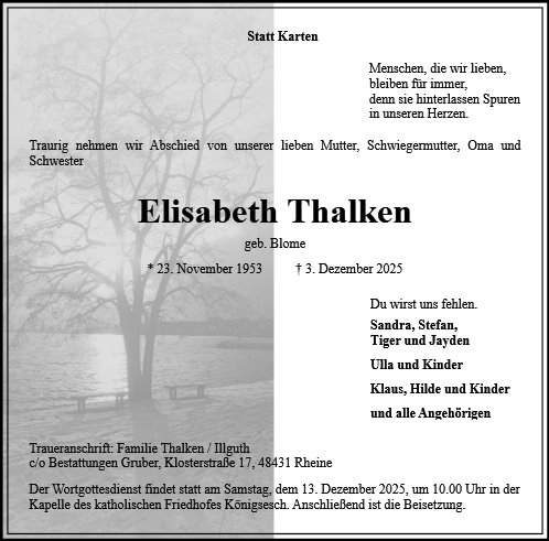 Elisabeth Thalken