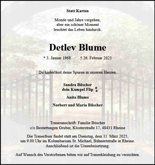 Detlev Blume