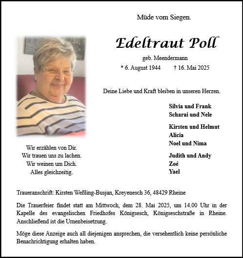 Edeltraut Poll