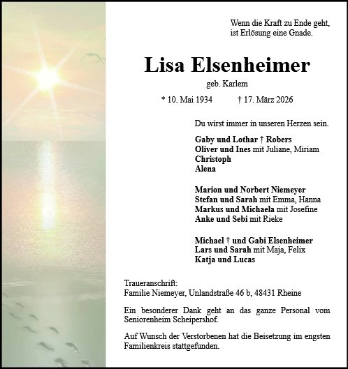 Lisa Elsenheimer