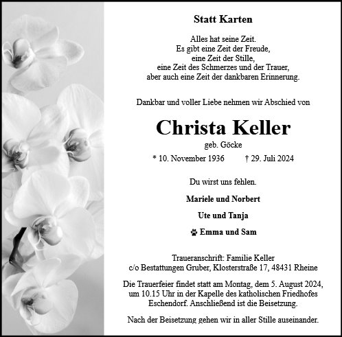 Christa Keller