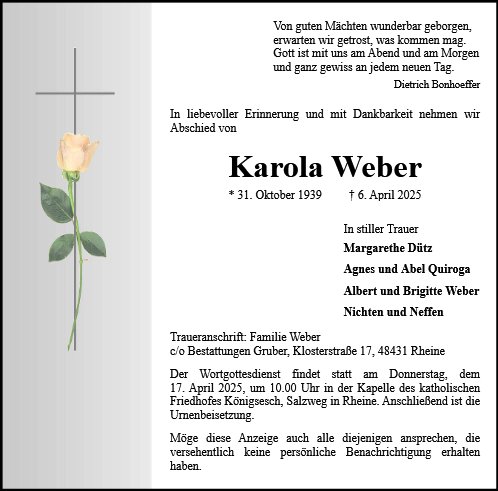 Karola Weber