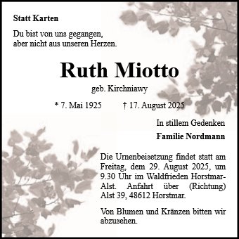 Ruth Miotto