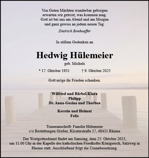 Hedwig Hülemeier