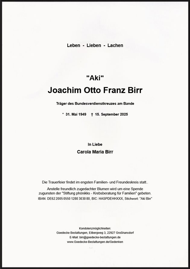 Joachim Birr