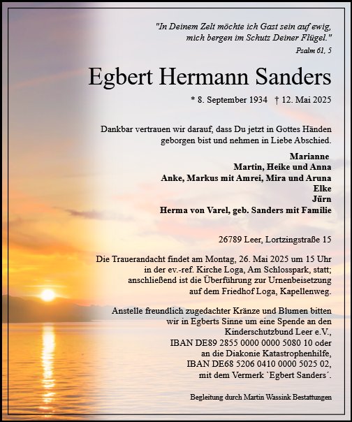 Egbert Sanders