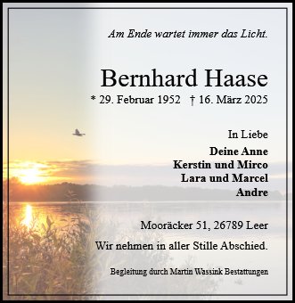 Bernhard Haase