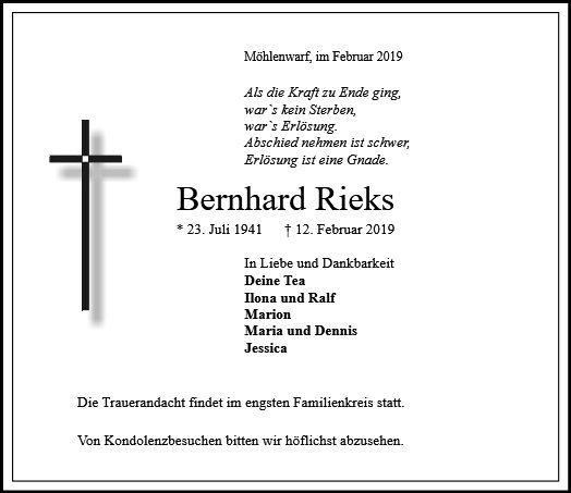 Bernhard Rieks