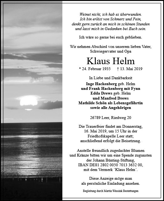 Klaus Helm