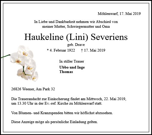 Haukeline Severiens