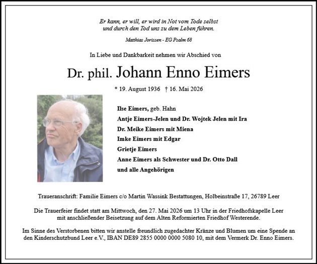 Johann Enno Eimers