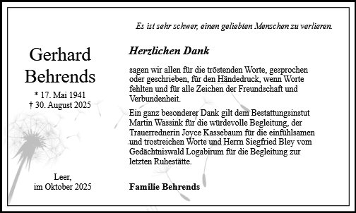 Gerhard Behrends