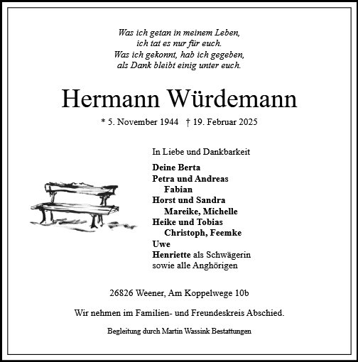 Hermann Würdemann