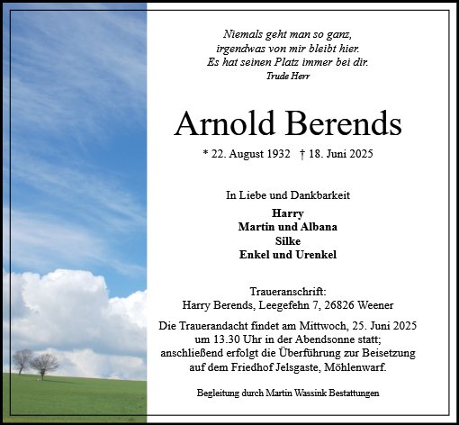 Arnold Berends