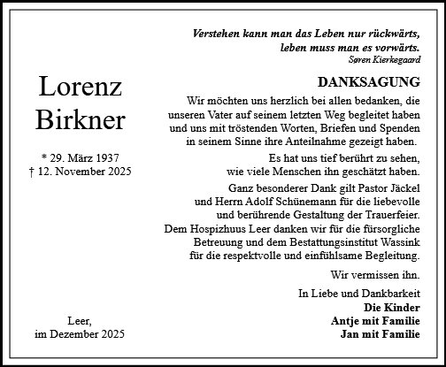 Lorenz Birkner