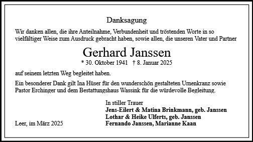 Gerhard Janssen