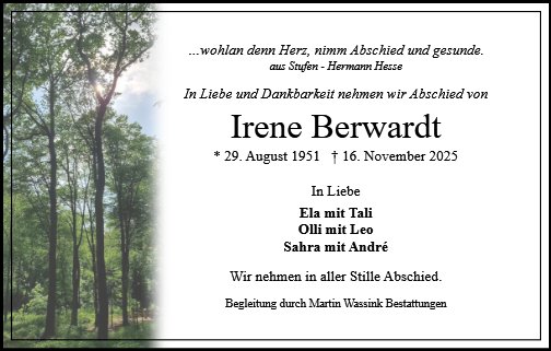 Irene Berwardt